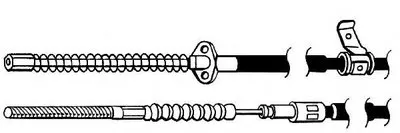 Трос, стояночная тормозная система CEF купить
