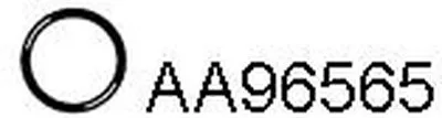 Уплотнительное кольцо, труба выхлопного газа VENEPORTE купить