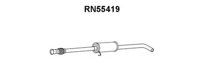 Средний глушитель выхлопных газов VENEPORTE купить