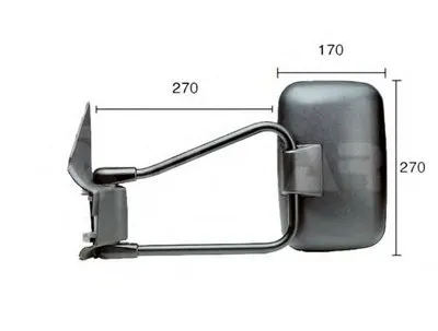 Наружное зеркало ALKAR купить