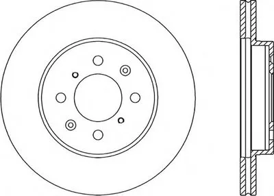 Тормозной диск ADAPTIVE OPEN PARTS купить