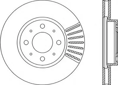 Тормозной диск RADIANCE OPEN PARTS купить