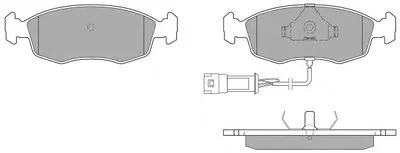 Комплект тормозных колодок, дисковый тормоз FREMAX купить