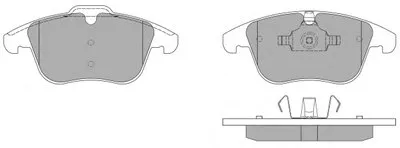 Комплект тормозных колодок, дисковый тормоз FREMAX купить