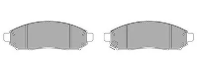 Комплект тормозных колодок, дисковый тормоз FREMAX купить