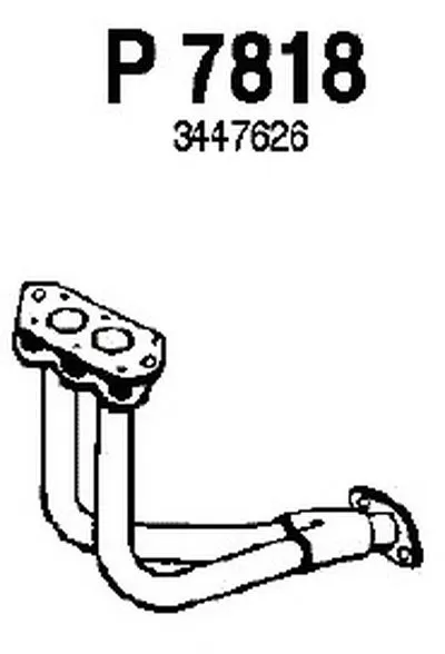 Труба выхлопного газа FENNO купить