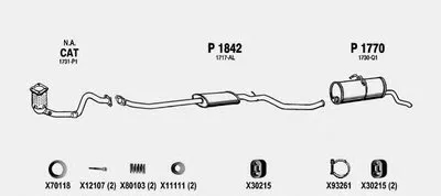 Система выпуска ОГ FENNO купить