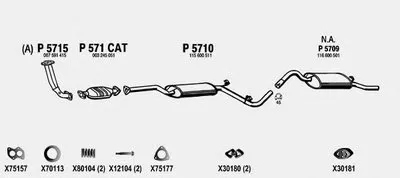 Система выпуска ОГ FENNO купить