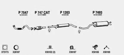 Система выпуска ОГ FENNO купить