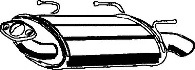 Глушитель выхлопных газов конечный ASMET купить