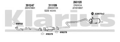 Система выпуска ОГ KLARIUS купить