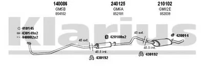 Система выпуска ОГ KLARIUS купить