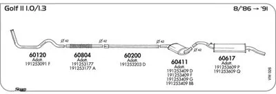 Система выпуска ОГ SIGAM купить