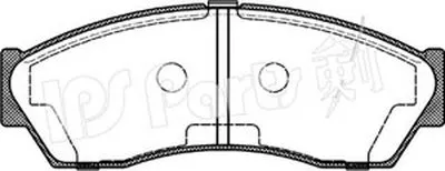 Комплект тормозных колодок, дисковый тормоз IPS Parts IPS Parts купить