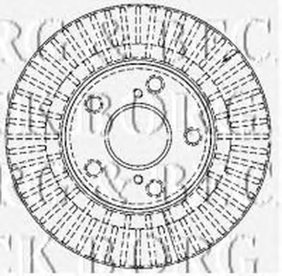Тормозной диск BORG & BECK купить