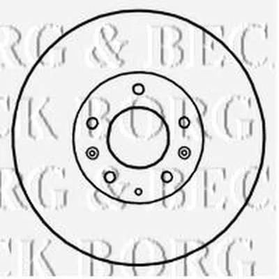 Тормозной диск BORG & BECK купить
