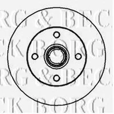 Тормозной диск BORG & BECK купить