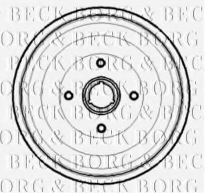 Тормозной барабан BORG & BECK купить