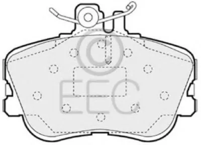 Комплект тормозных колодок, дисковый тормоз EEC купить