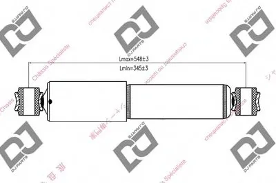 Амортизатор DJ PARTS купить