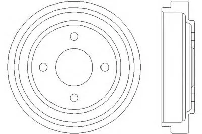 Тормозной барабан HELLA PAGID купить