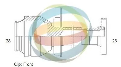 Шарнирный комплект, приводной вал ODM-MULTIPARTS купить