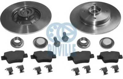 Комплект тормозов, дисковый тормозной механизм RUVILLE купить