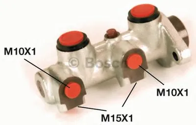 целиндер ручного тормоза BOSCH купить