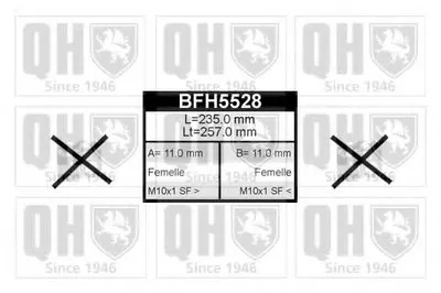 Тормозной шланг QUINTON HAZELL купить