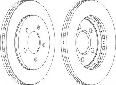 Тормозной диск PREMIER FERODO купить