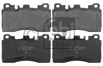 Комплект тормозных колодок, дисковый тормоз FEBI BILSTEIN купить