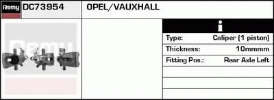 Тормозной суппорт Remanufactured REMY (Multiline) DELCO REMY купить