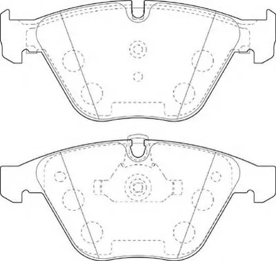 Комплект тормозных колодок, дисковый тормоз DURON купить