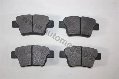 Комплект тормозных колодок, дисковый тормоз AutoMega Premium AUTOMEGA купить
