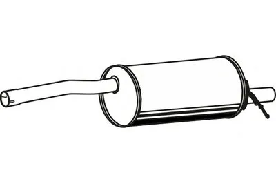 Глушитель выхлопных газов конечный FENNO купить