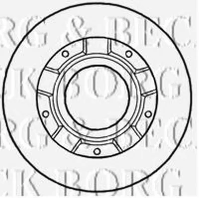Тормозной диск BORG & BECK купить