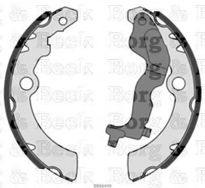 Комплект тормозных колодок BORG & BECK купить