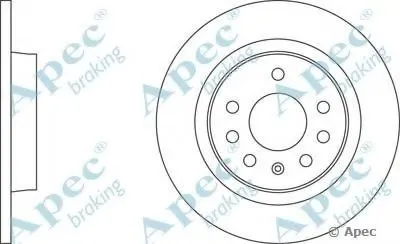 Тормозной диск APEC braking купить