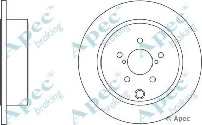 Тормозной диск APEC braking купить