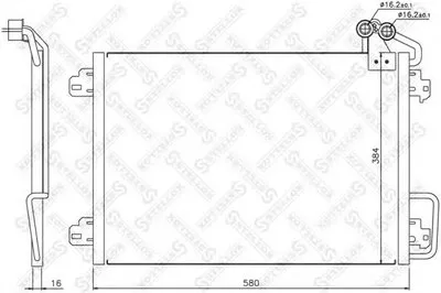 Конденсатор, кондиционер STELLOX купить