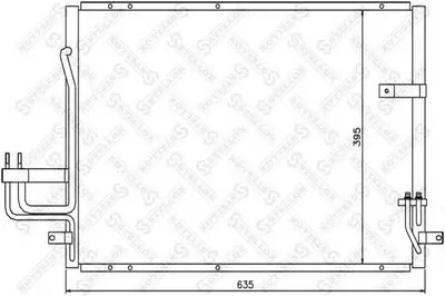 Конденсатор, кондиционер STELLOX купить