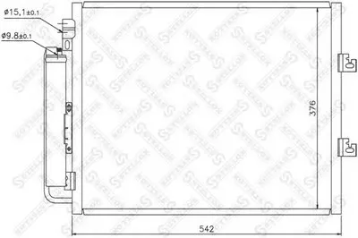 Конденсатор, кондиционер STELLOX купить