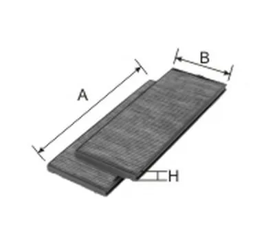 Фильтр, воздух во внутренном пространстве Cabin filter (Charcoal) for HYUNDAI GOODWILL купить