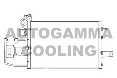 Конденсатор, кондиционер AUTOGAMMA купить