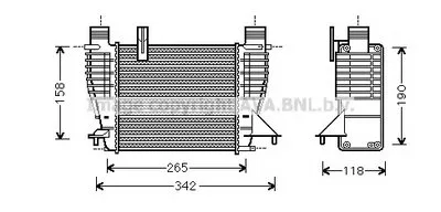 Интеркулер AVA QUALITY COOLING купить