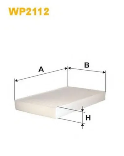 Фильтр, воздух во внутренном пространстве WIX FILTERS купить