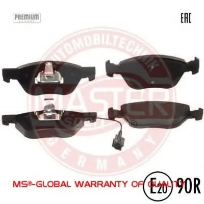 Комплект тормозных колодок, дисковый тормоз Anti-Noise MASTER-SPORT купить