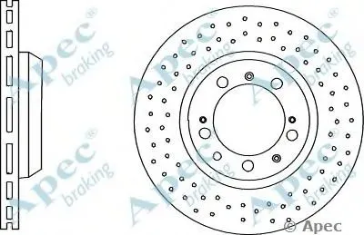 Тормозной диск APEC braking купить