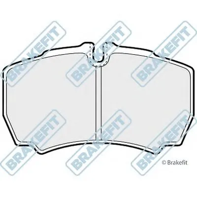 Комплект тормозных колодок, дисковый тормоз Brake Fit APEC braking купить