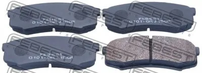 Комплект тормозных колодок, дисковый тормоз FEBEST купить